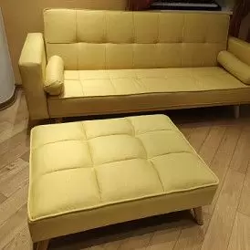 Диван-кровать Scandinavia, желтый цвет