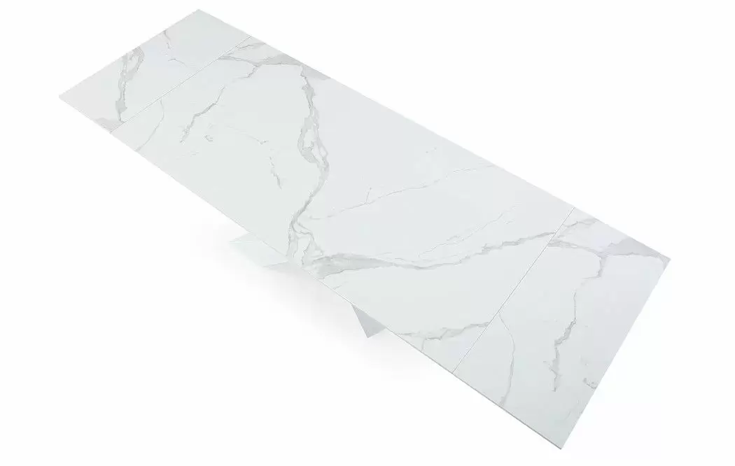 Стол раскладной Savoy 160-220, белая керамика - фото 10