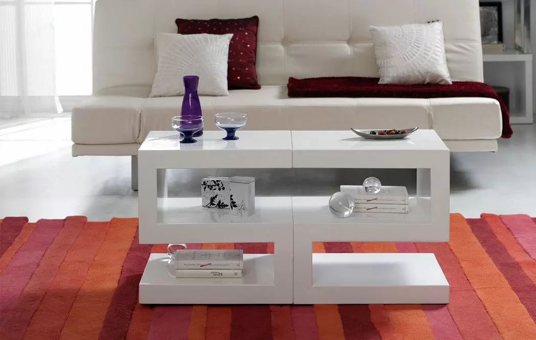 Стол-консоль Z-table, белый - фото 4