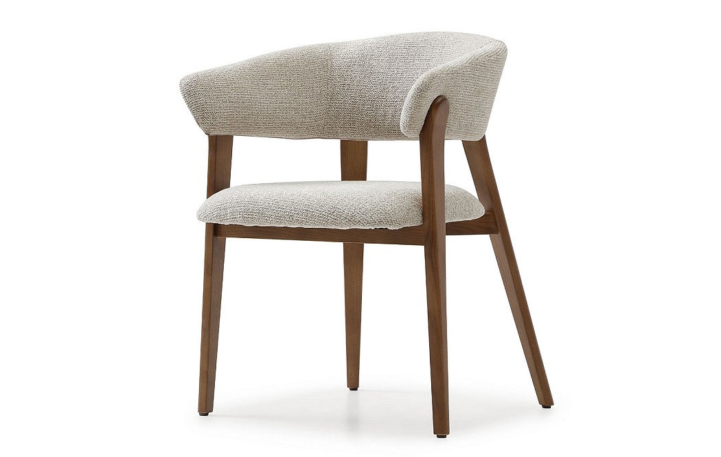 Стул Erin, бежевый/орех - фото 6