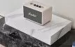 ТВ Тумба Gabrielle (Композиция №2), черный камень/белый камень