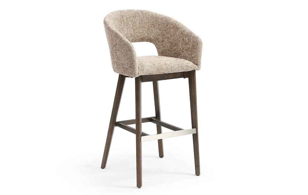 Стул полубарный Romy (68), светло-коричневый