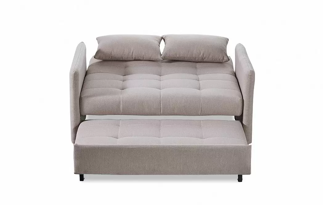 Диван-кровать Benedict, серо-бежевый - фото 11