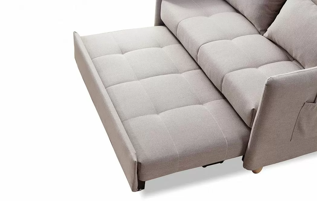 Диван-кровать Benedict, серо-бежевый - фото 9