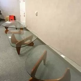 Стол журнальный Muse (в стиле Noguchi), коричневый