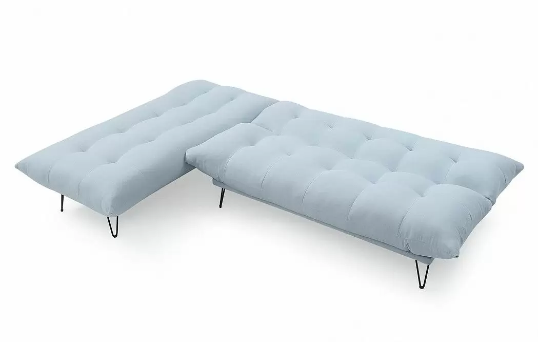 Диван-трансформер Savona раскладной угловой, голубой - фото 8