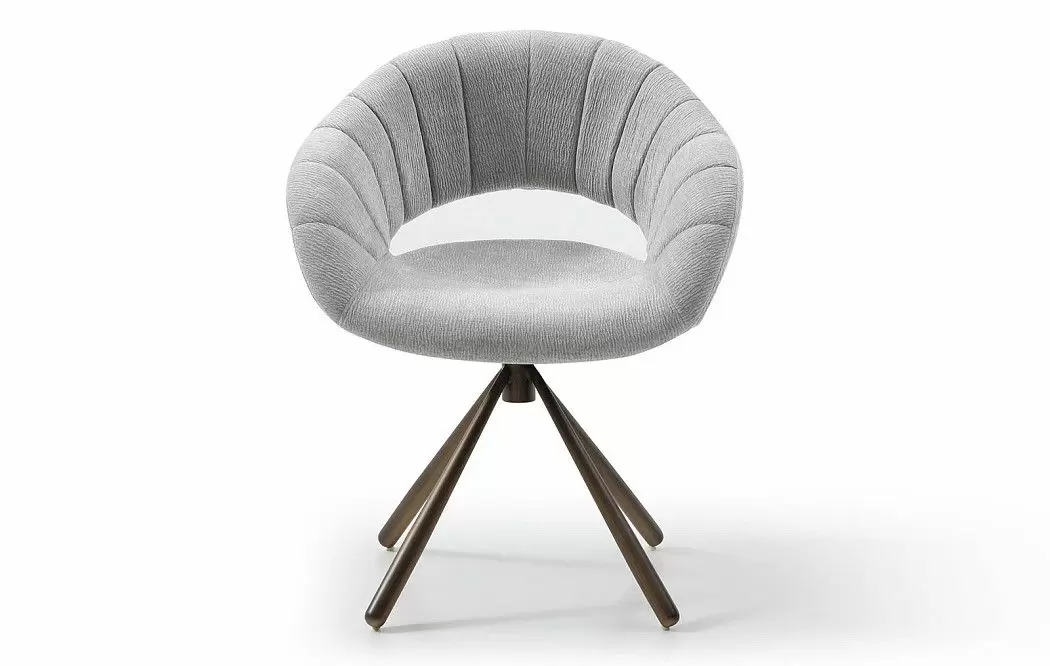 Стул Alessa, серый/бронза - фото 4