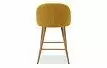 Стул полубарный Matt, желтый карри/дерево