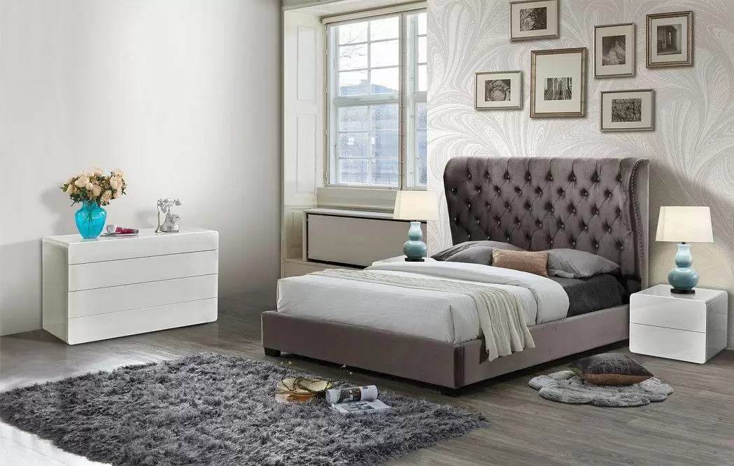 Кровать с подъемным механизмом Fabiana, темно-коричневый - фото 4