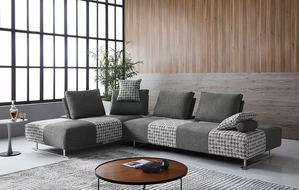 Диван-трансформер Bavaria угловой, серый