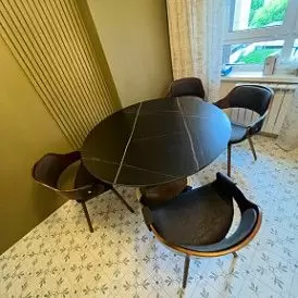 Стол Gary + 4 стула Jody