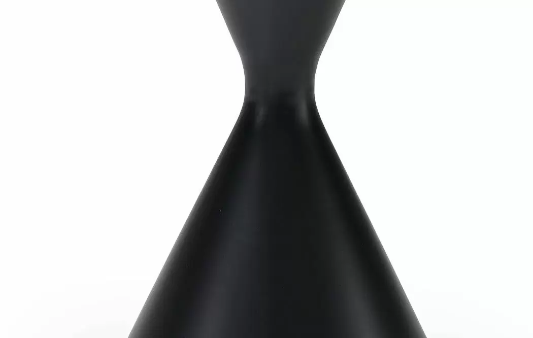 Стол журнальный Sanremo (59), белая керамика/черный - фото 5