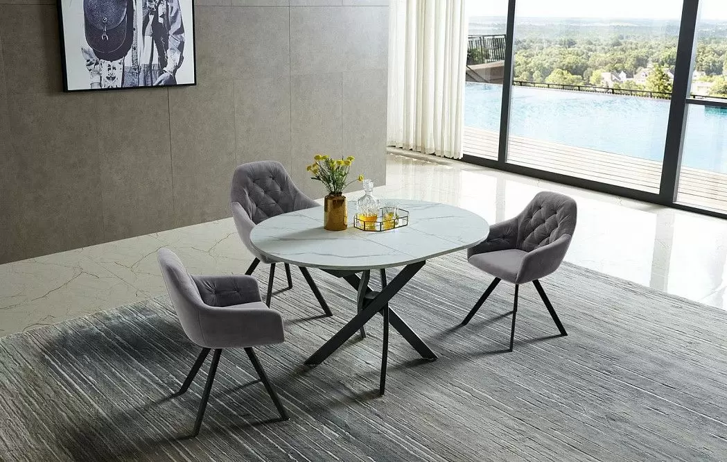 Стул Glenn, серо-бежевый - фото 5