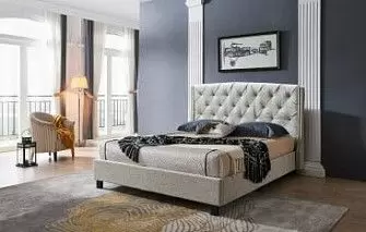 Кровать Evita Grand 180x200 (с подъемным механизмом), кремовый