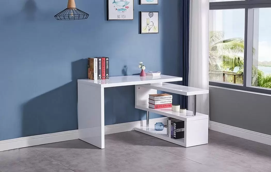Стол письменный Creator, белый - фото 8