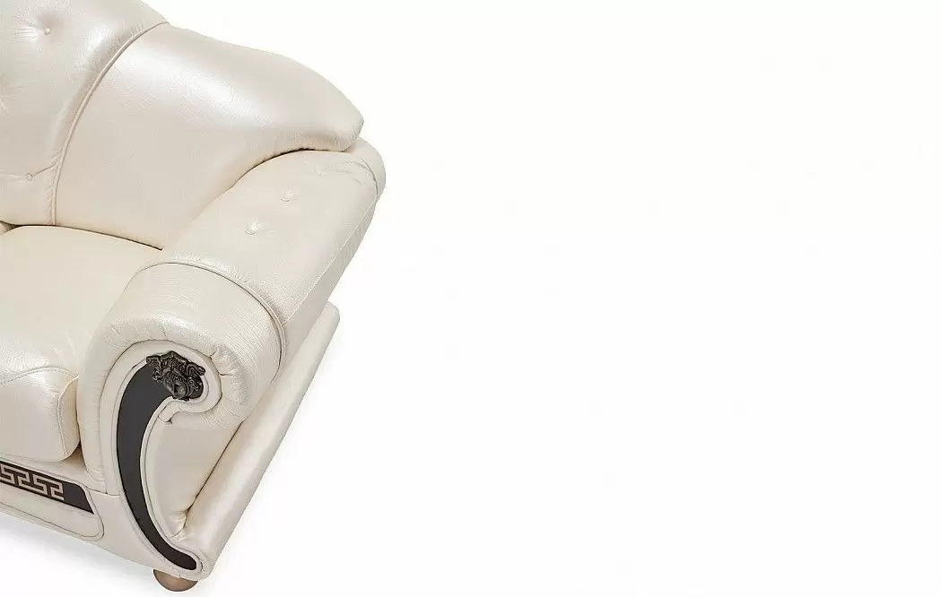 Диван Versace угловой (левый), жемчуг - фото 8