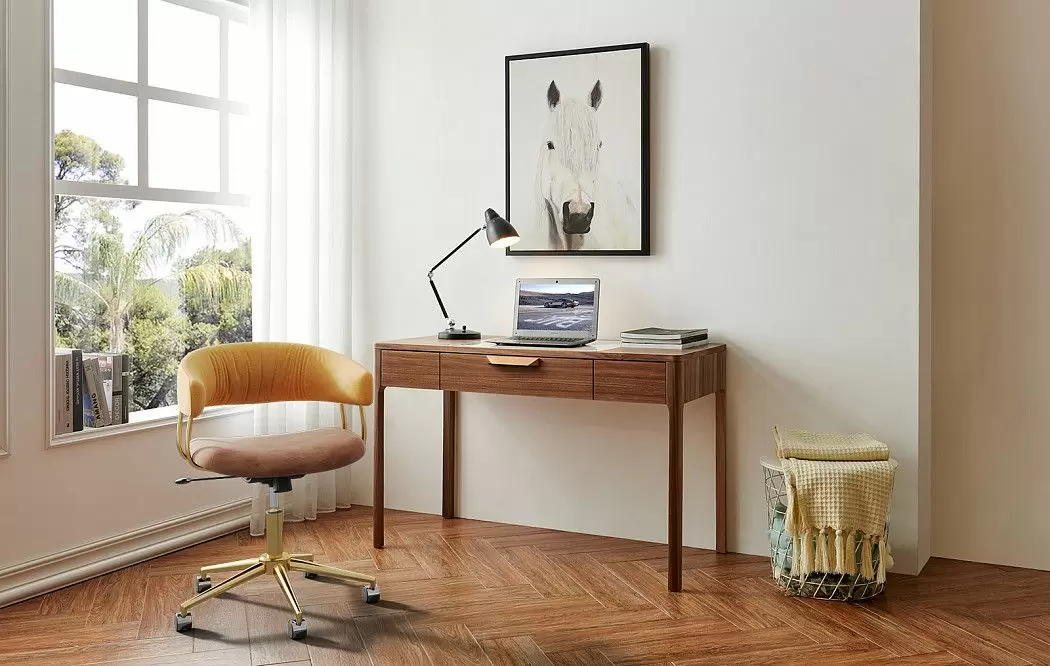 Стол письменный Stanford, орех/мрамор - фото 4