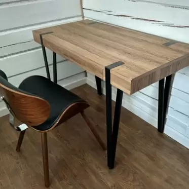 Стол письменный Project, орех/черный IMG-20190624-WA0007