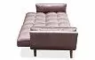 Диван-кровать Luigi, пепельная роза