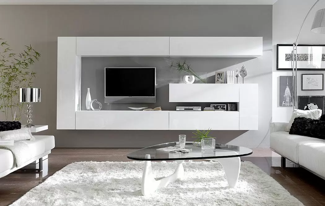 Стол журнальный Muse (в стиле Noguchi), белый - фото 2