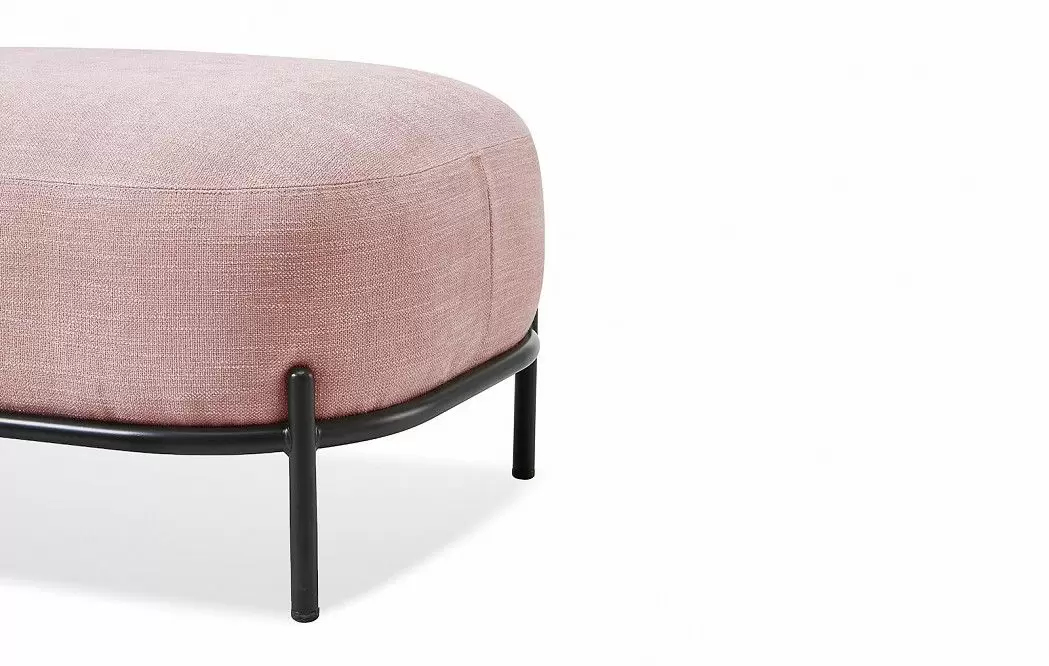 Комплект мягкой мебели Angelina, розовая пудра - фото 20