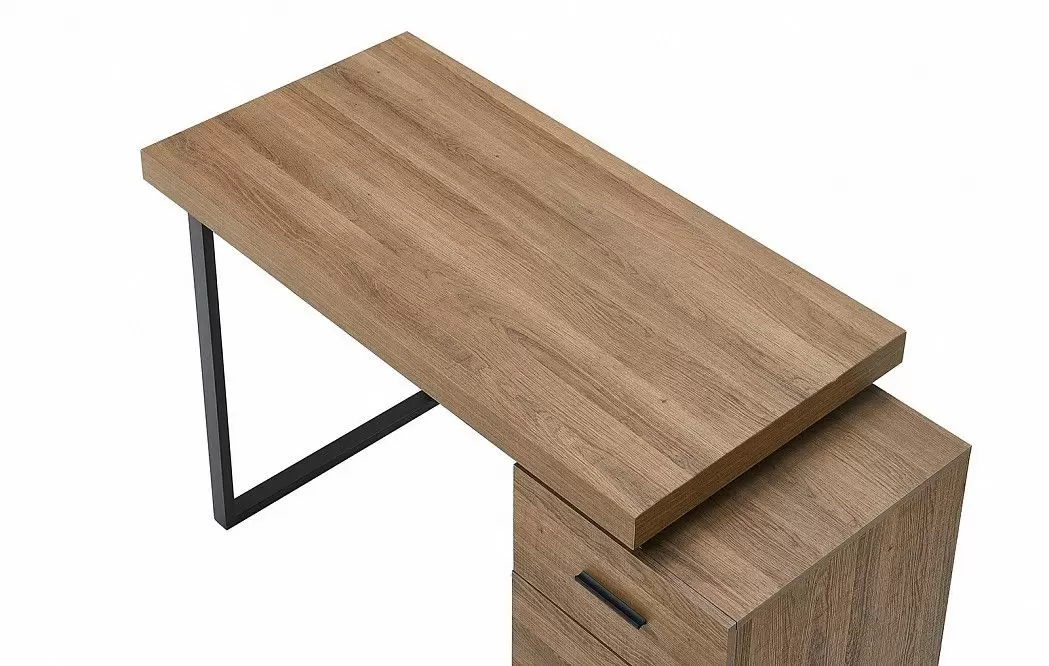 Стол письменный Ashby, орех/черный - фото 6