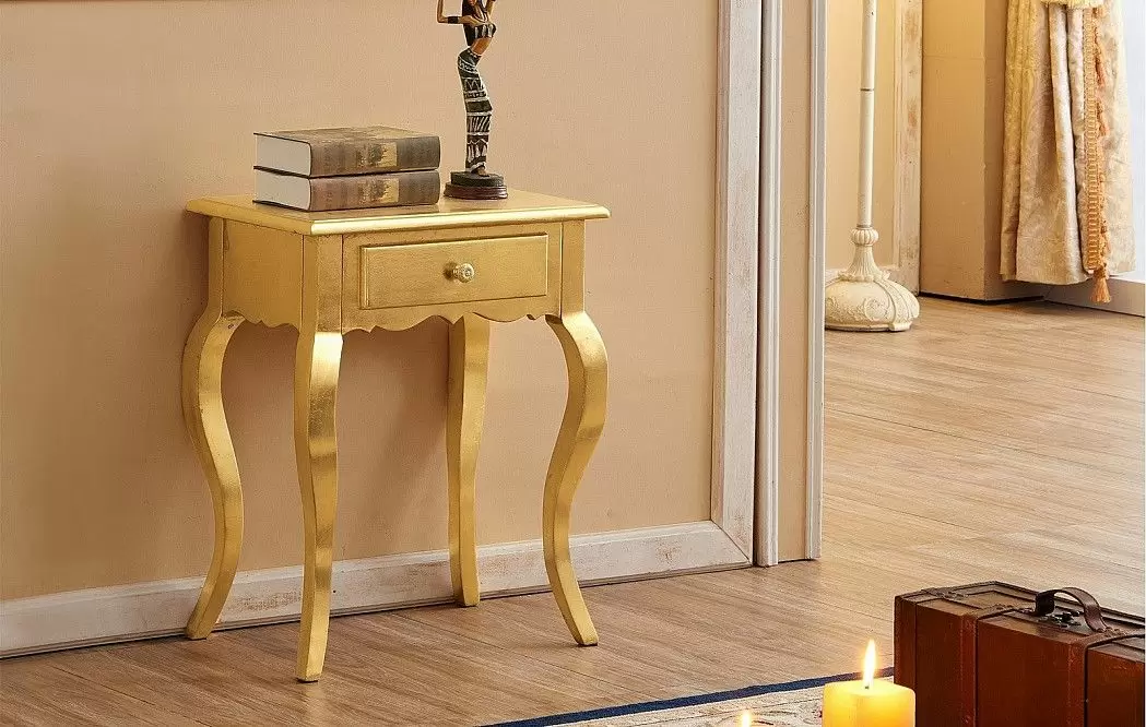 Консоль Filomena (Dupen), золото - фото 2