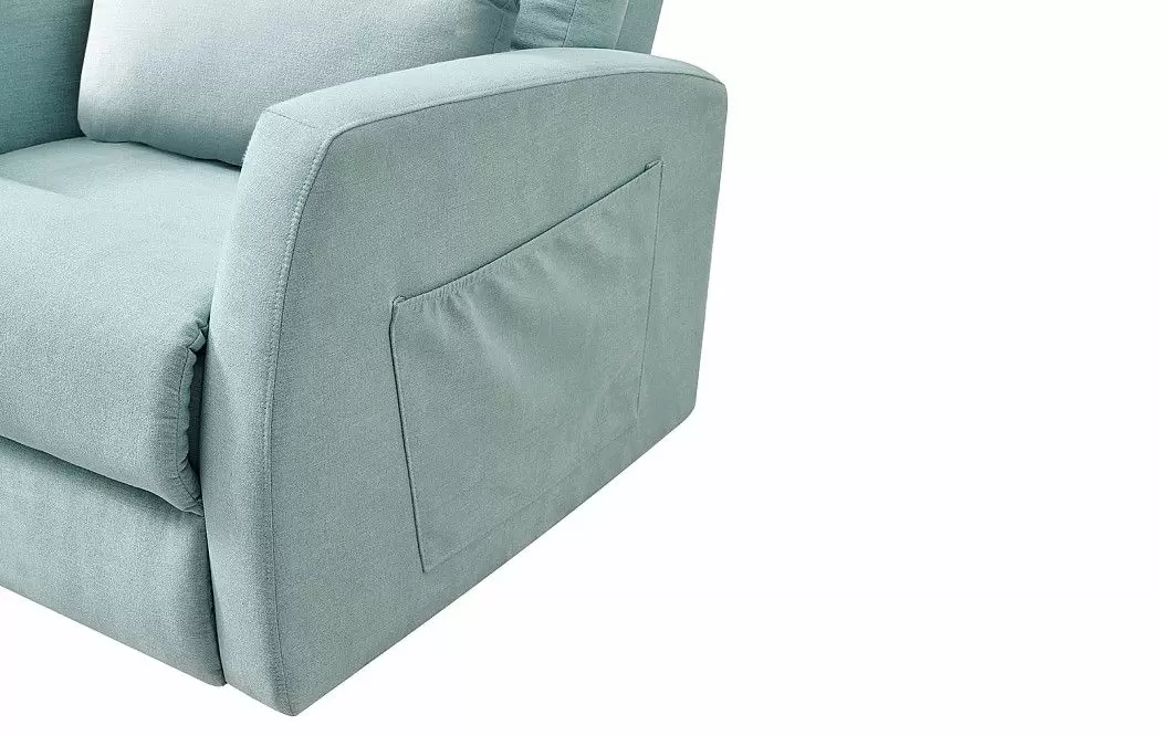 Кресло-реклайнер Vegas, бирюзовый - фото 9