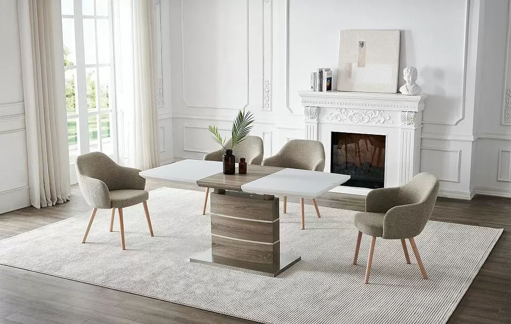 Стул Grace, песочный тедди/бук - фото 2