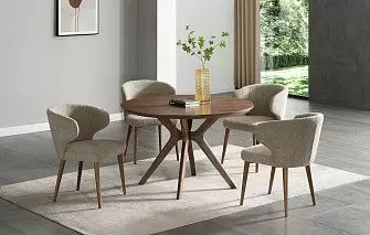 Стол Clark + 4 стула Simona