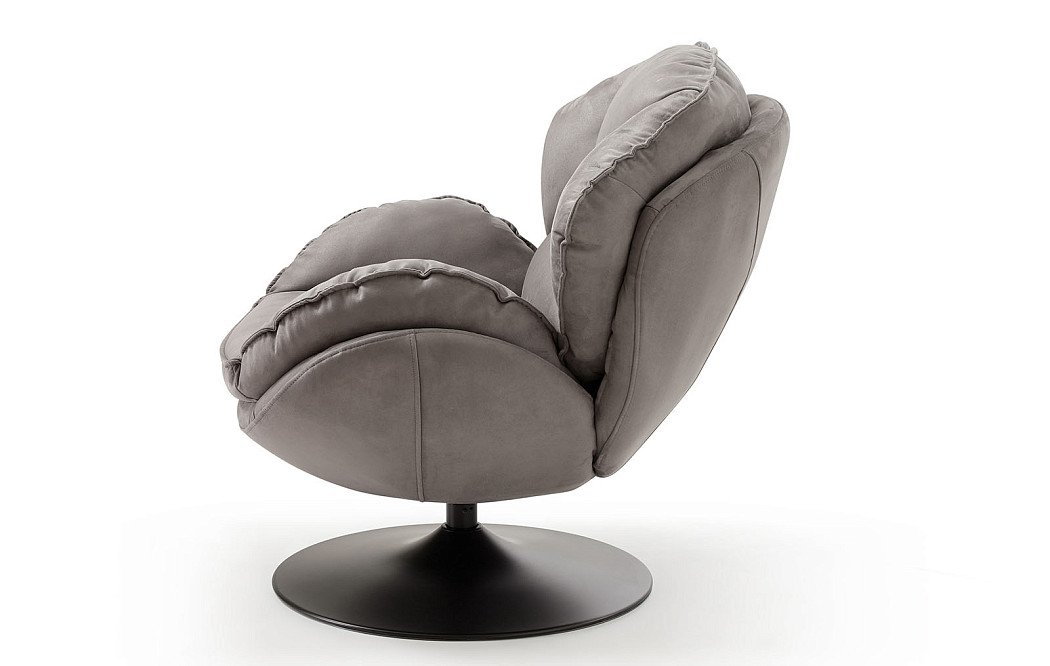 Кресло Bergen, серо-коричневый - фото 6