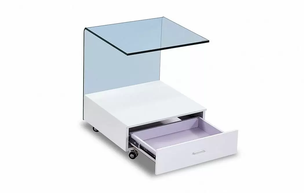 Столик приставной Gwen, белый - фото 4