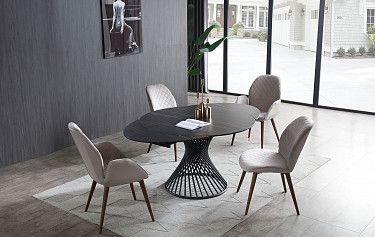 Стол Tornado + 2 стула Berta + 2 стула Bern