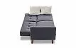 Диван-кровать Blues, цвет графит