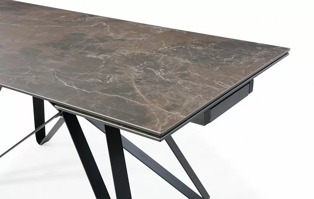 Стол раскладной Butterfly 160-240, темная керамика - фото 9