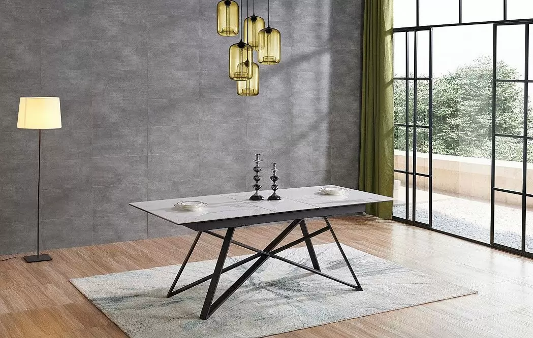 Стол раскладной Bristol (180), светлая керамика - фото 2