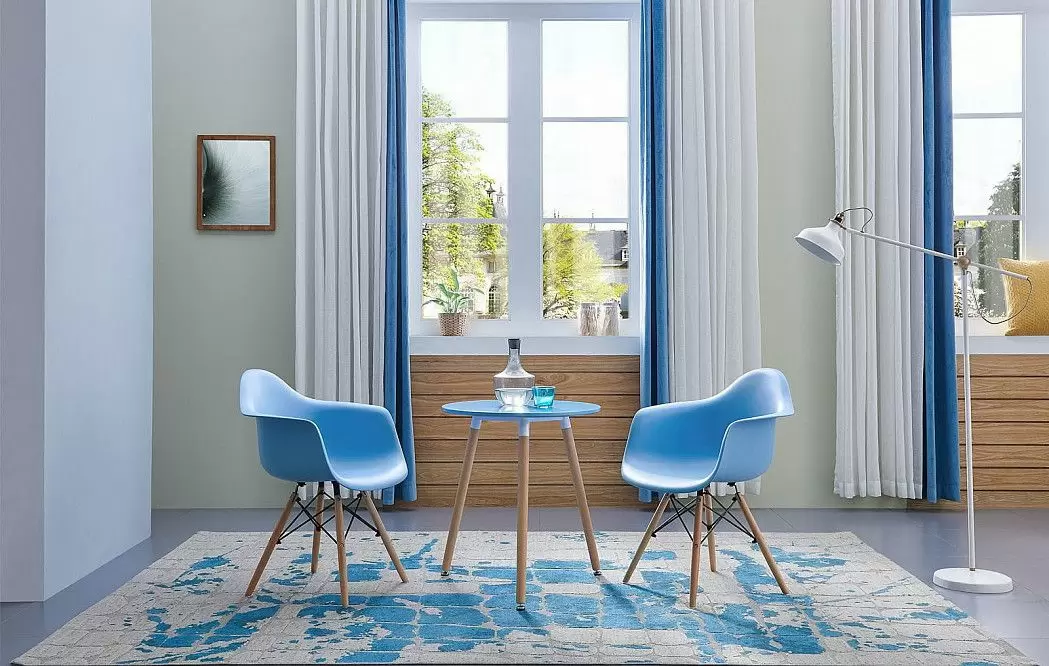 Стул Montana (в стиле Eames), голубой - фото 3