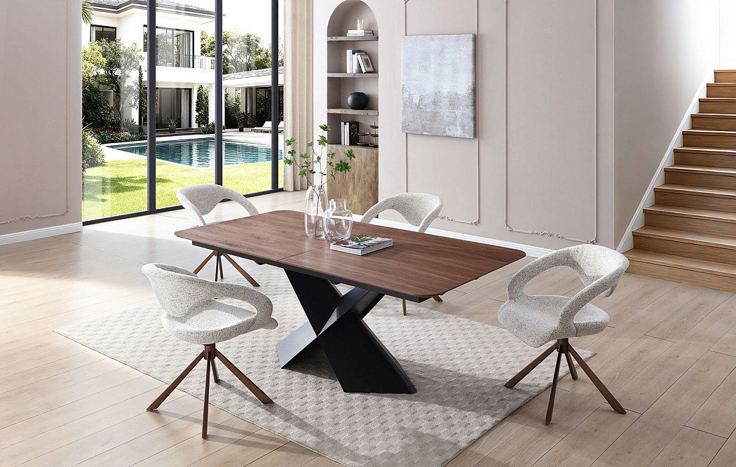 Стол Monaco + 4 стула Evelyn - фото 3