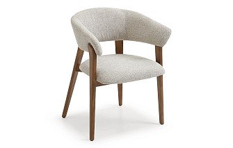 Стул Erin, бежевый/орех