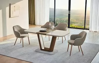 Стол Ester + 4 стула Grace