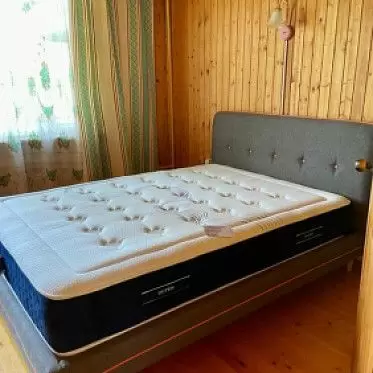 Кровать Madeira, серо-коричневый/светлые ножки