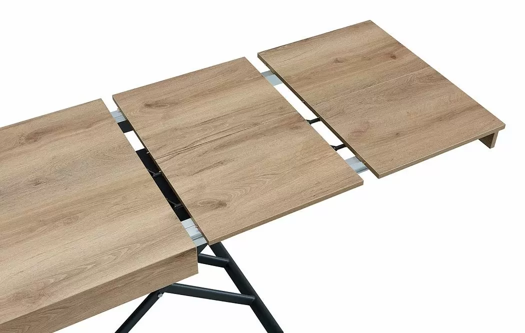 Стол-трансформер Conrad, дуб - фото 11