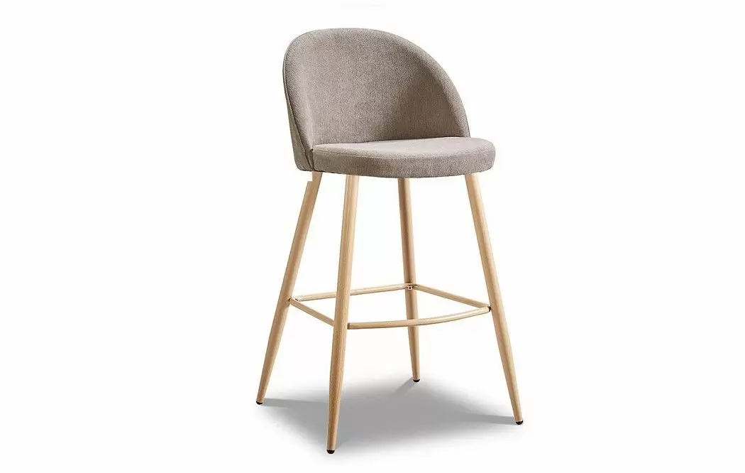 Стул полубарный Sally (60), темно-бежевый/дерево