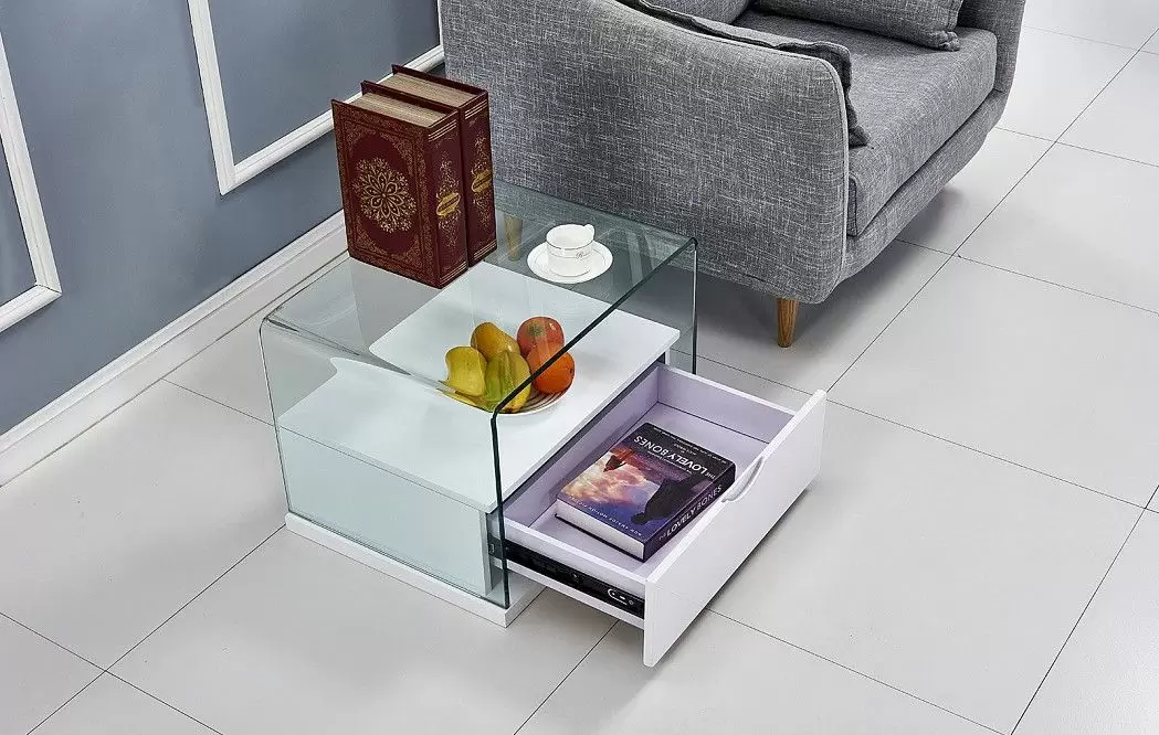 Столик приставной Stanley, белый - фото 9