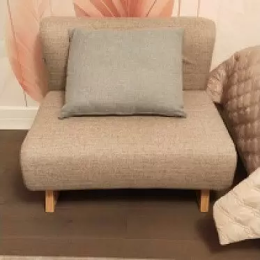 Кресло-кровать Rosy, бежевый/мята