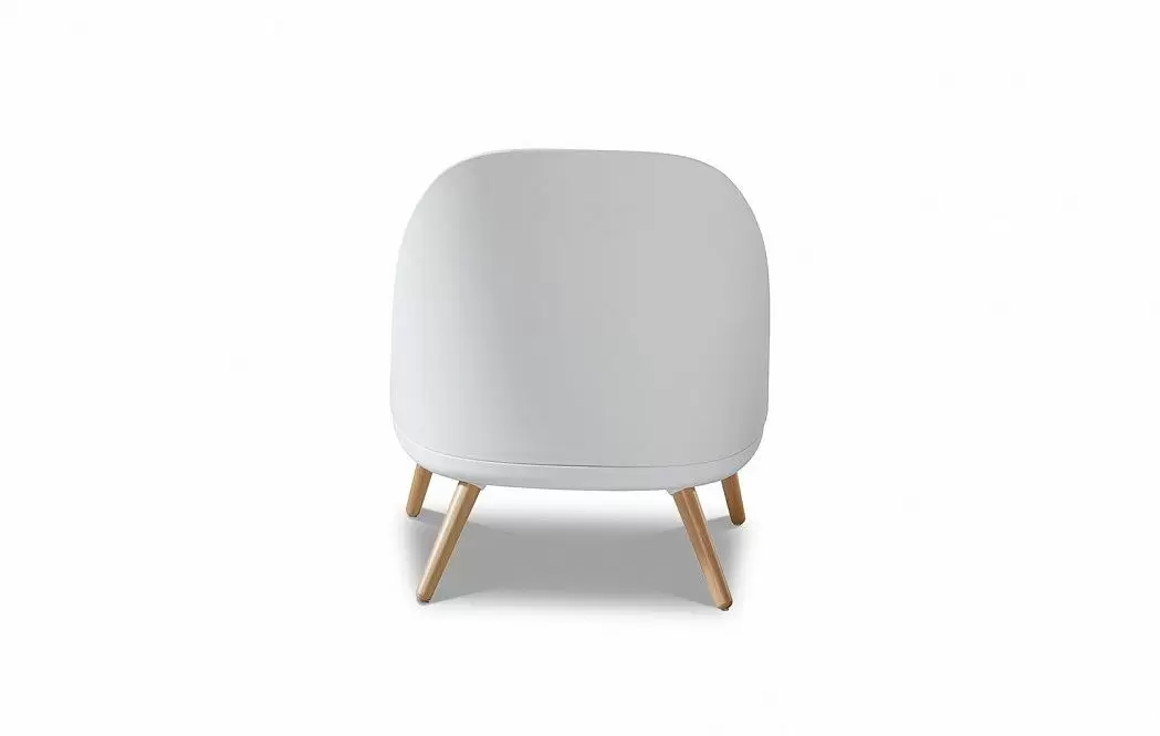 Кресло с банкеткой Joanna, белый/серый - фото 5