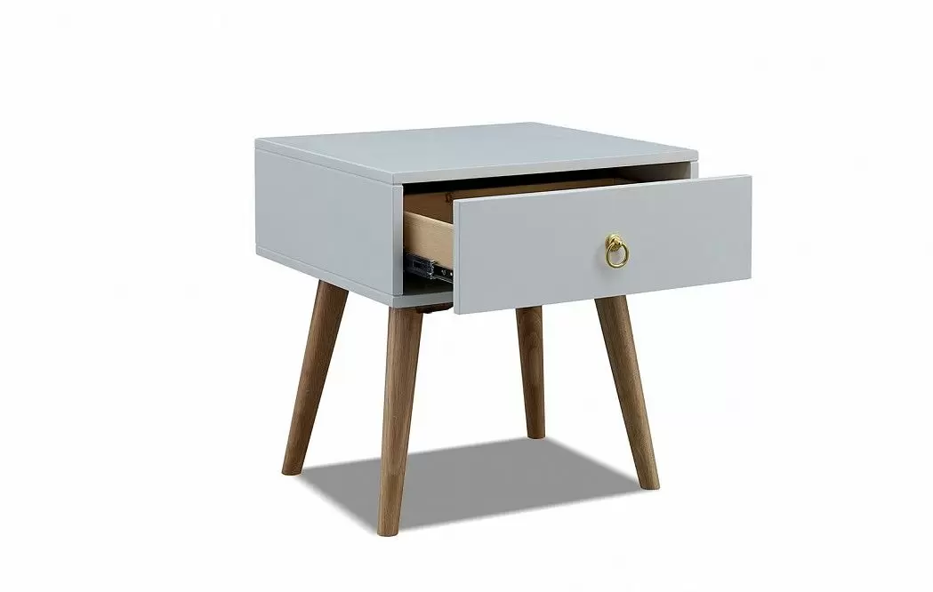 Тумба прикроватная Polly, белый - фото 6