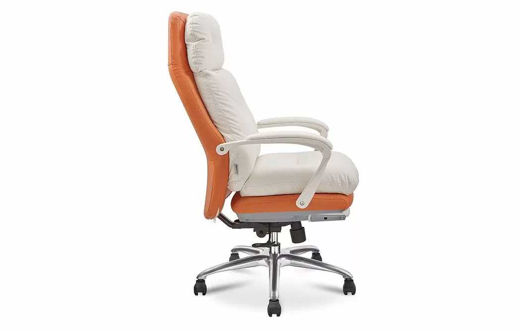 Кресло Level, кремовый/оранжевый - фото 13