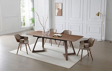 Стол Sabrina + 4 песочных стула Jody