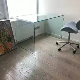 Кресло Miranda, серо-голубой/хром